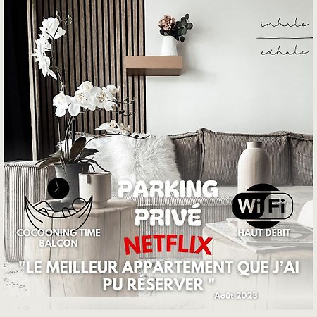 Le Cocon Blanc Metz - T2 - Parking Prive - Balcon - Nouvelle Ville, Gare Екстер'єр фото